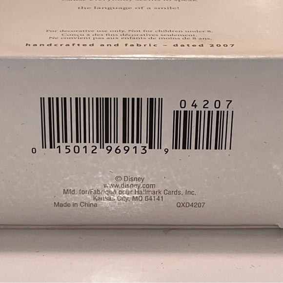 HALLMARK MICKEY MOUSE 2007 Christmas Ornaments “Style With A Smile” And “2023”. - Picture 10 of 17